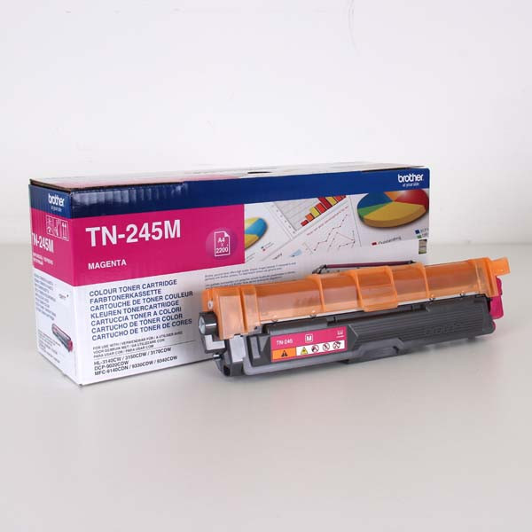Brother originálny toner TN245M, magenta, 2200str., Brother HL-3140CW, 3170CW