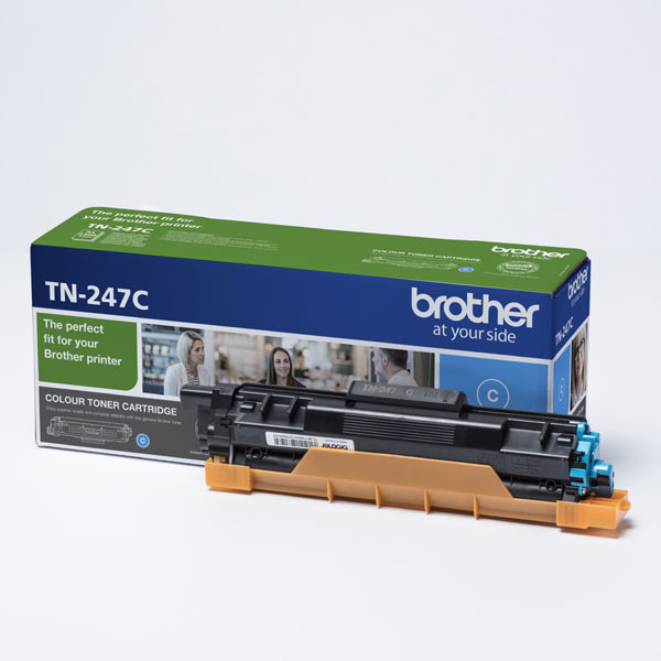 Brother originálny toner TN247C, cyan, 2300str., Brother DCP-L3510CDW, DCP-L3550CDW, HL-L3210CW,