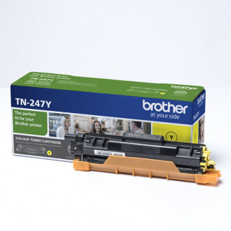 Brother originálny toner TN247Y, yellow, 2300str., Brother DCP-L3510CDW, DCP-L3550CDW, HL-L3210C