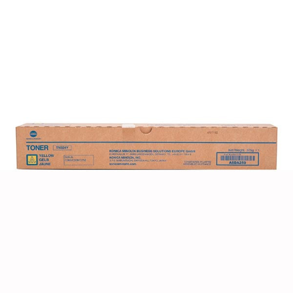 Konica Minolta originálny toner A8DA250, yellow, 26000str., TN324Y, Konica Minolta Bizhub C258,C