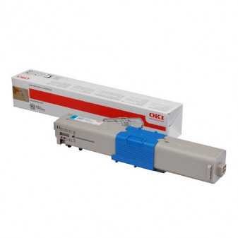 OKI originálny toner 44973535, cyan, 1500str., OKI C301, C321