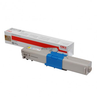 OKI originálny toner 44973533, yellow, 1500str., OKI C301, C321