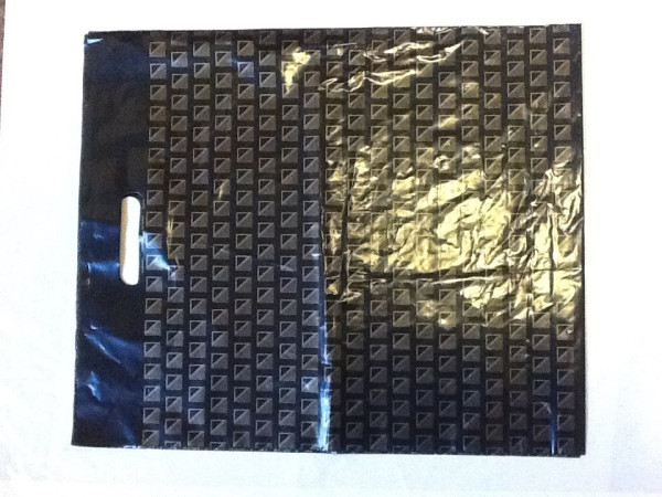 Plastová darčeková taška s potlačou - trojuholník 380x420 mm