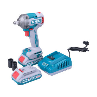 Uťahovák rázový AKU 1/2', brushless, 400Nm, 20 V Li-ion (2x), industrial