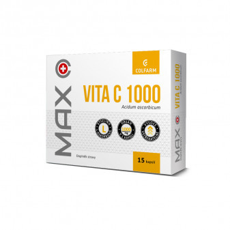 Colfarm MAX VITA C 1000, 15 kapslí