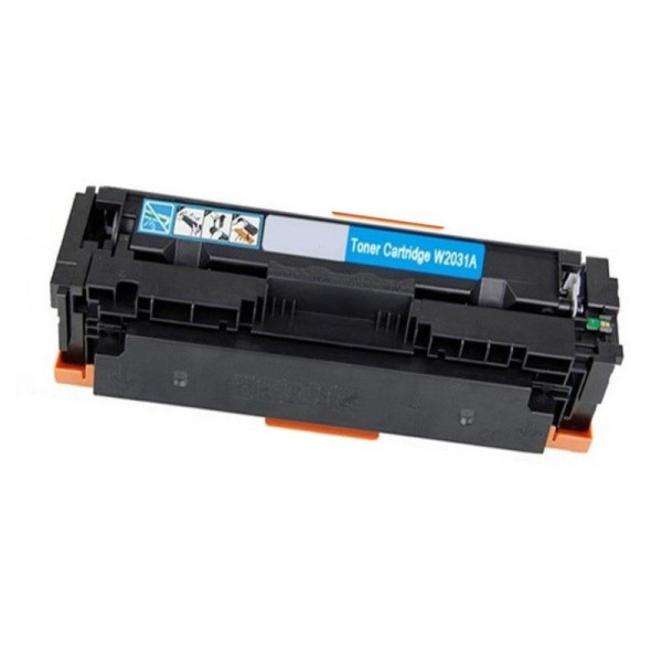 Alternatíva Color X HP 415X W2031X Cyan, 6 000 str. S novým čipom a ukazovateľom stavu