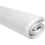 Krepový papier biely 0,5x2m C01 28g/m2