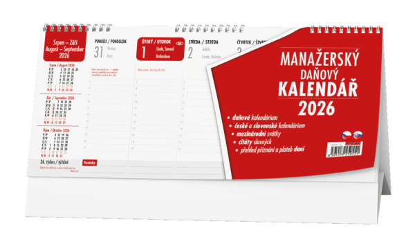 Stolový kalendár - Manažérsky kalendár