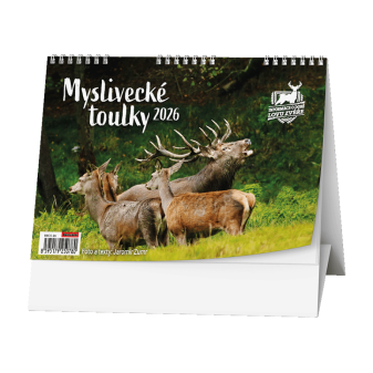 Stolový kalendár - Poľovnícke potulky