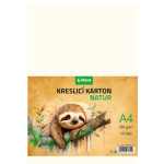 Kartón kresliaci natur A4 10 listov 180g