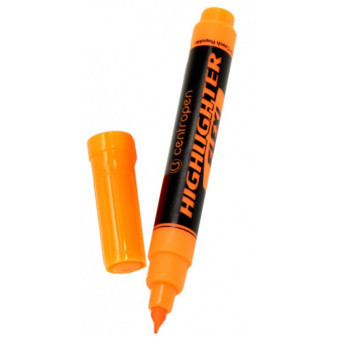 Zvýrazňovač Centropen flexi 8542 oranžový