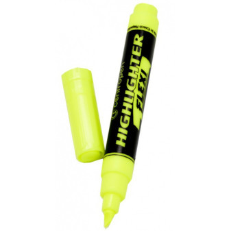 Zvýrazňovač Centropen flexi 8542 žltý